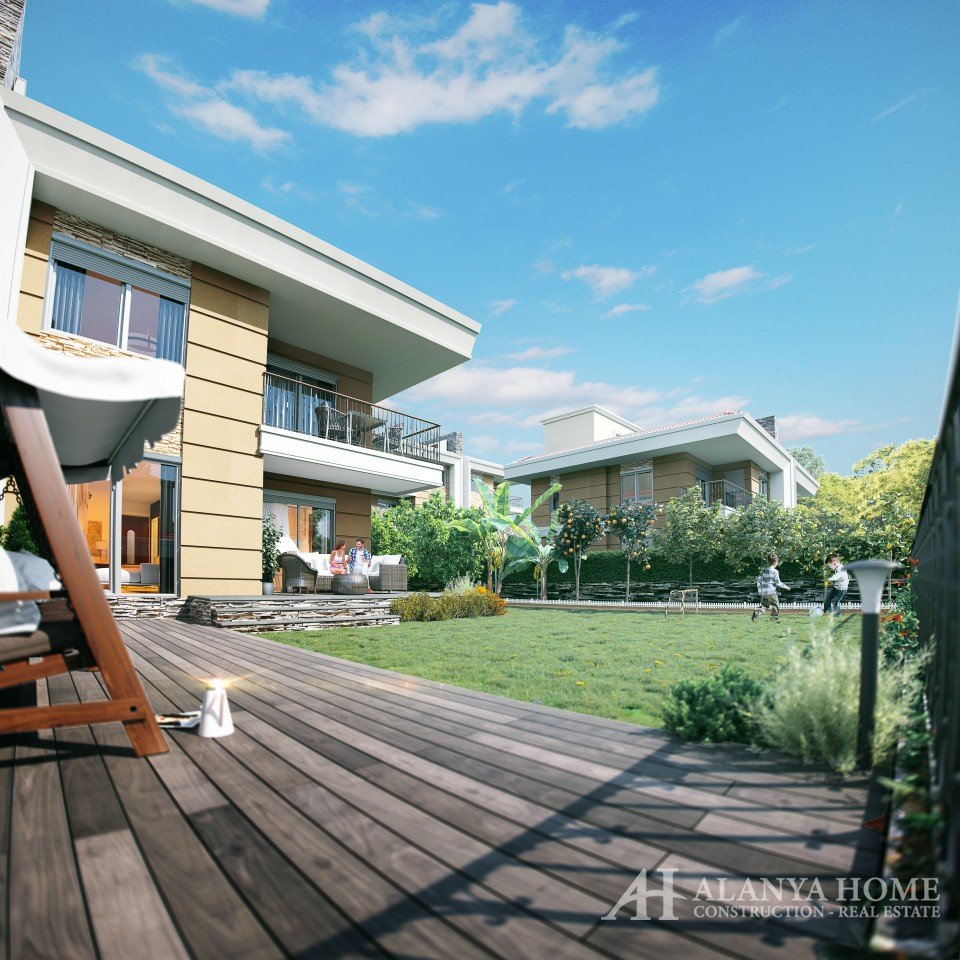 Avakado Village Villas Kargicak Alanya Antalya Türkei Fotokauf Verkauf einer möblierten Wohnung in R